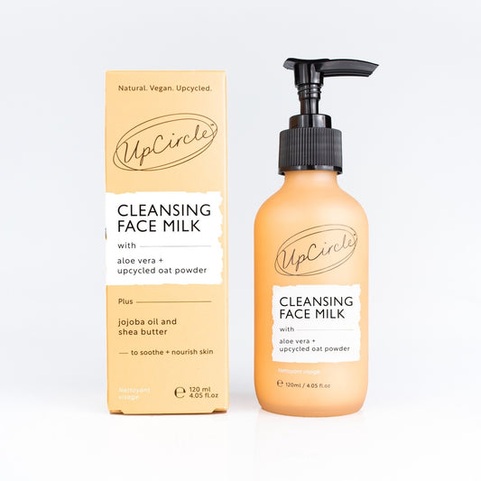 Leite de Limpeza Facial Vegan – Aveia Reciclada