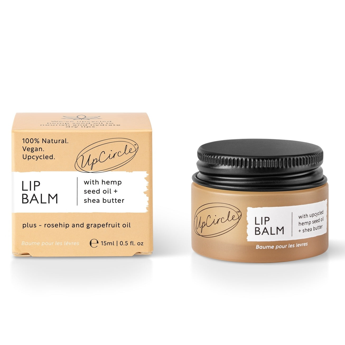 Bálsamo Labial Vegan – Óleo de Semente de Cânhamo